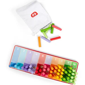 Fashion Rainbow Counting Sticks Kids Kids Learning Numbers And Letter