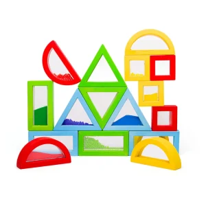 Hot Rainbow Sensory Shapes Wooden Puzzles And Activity Toys | Traditional Wooden Toys