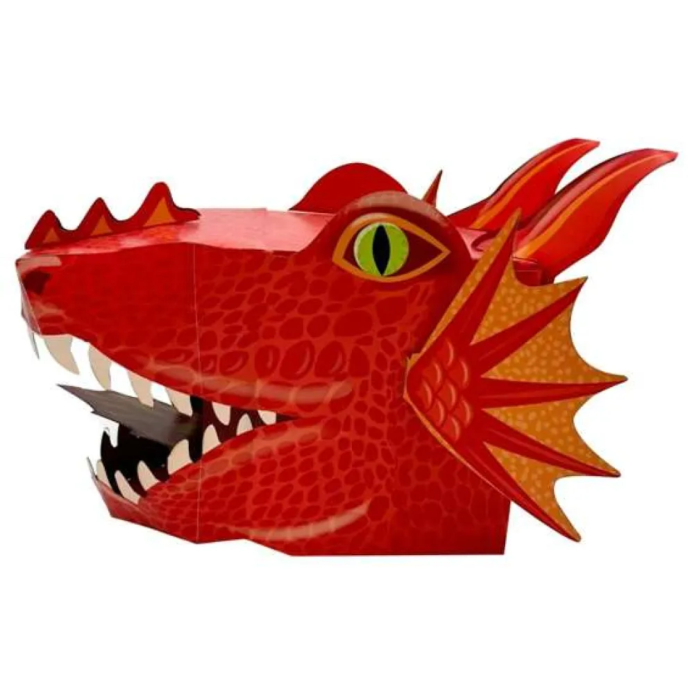 red_dragon_d_mask_card_cr_0.webp Hot Red Dragon 3D Mask Card Craft Kids Arts And Crafts Sets For Kids