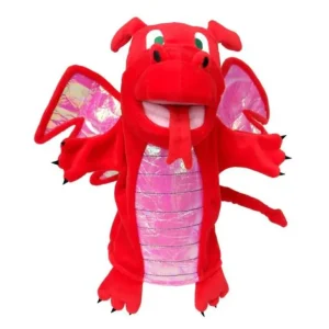 New Red Dragon Hand Puppet Puppet World