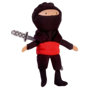 Clearance Red Ninja Finger Puppet Puppet World
