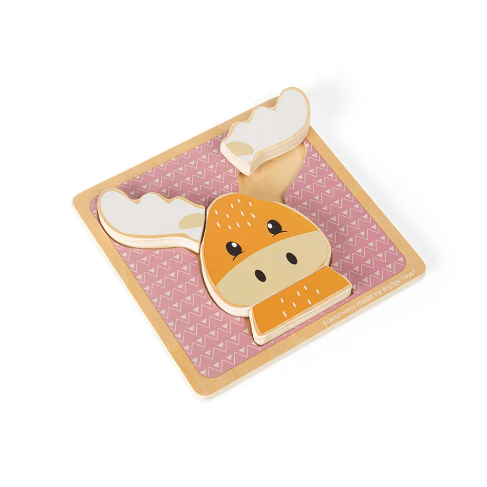 reindeer_chunky_puzzle_1.webp Fashion Reindeer Chunky Puzzle Wooden Puzzles And Activity Toys | Children's Wooden Puzzles