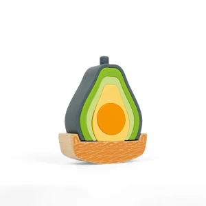 Clearance Rocking Avocado Wooden Puzzles And Activity Toys | Activity Toys & Games