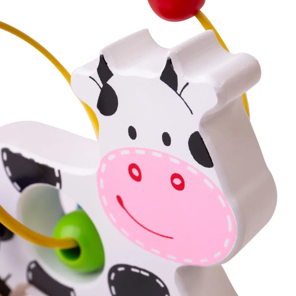 rocking_cow_bead_frame_8.webp Best Rocking Cow Bead Frame Wooden Puzzles And Activity Toys | Activity Toys & Games