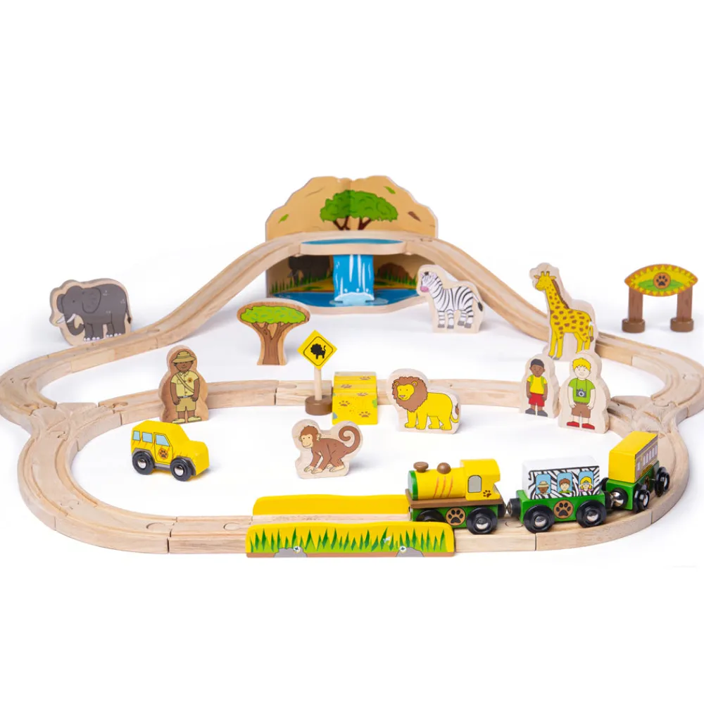 safari_train_set_0.webp Outlet Safari Train Set Gifts For 5 Yr Olds | Toys For 4 Year Olds