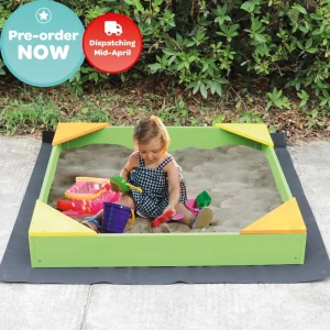 Best Sandpit with Cover Outdoor Garden Toys