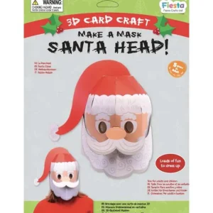 Outlet Santa 3D Mask Card Craft Kids Arts And Crafts Sets For Kids