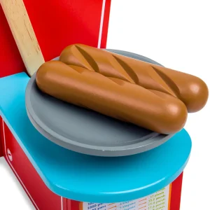 Hot Sausage (Pack of 2) Play Shop Cook And Share | Wooden Toy Food Sets