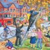 Hot Saving Miss Kitty – BIG 250 Piece Jigsaw Puzzle Children's Wooden Puzzles