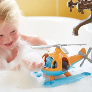 Sale Seacopter (Orange) Wooden Toy Cars For Children