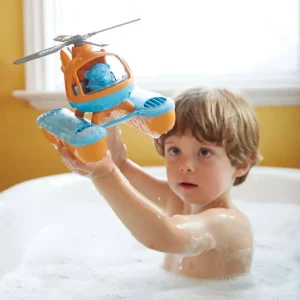 Sale Seacopter (Orange) Wooden Toy Cars For Children