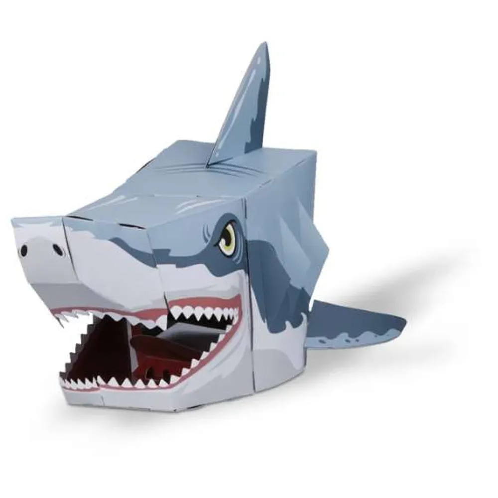 shark_head_d_mask_card_cr_0.webp Outlet Shark Head 3D Mask Card Craft Kids Arts And Crafts Sets For Kids