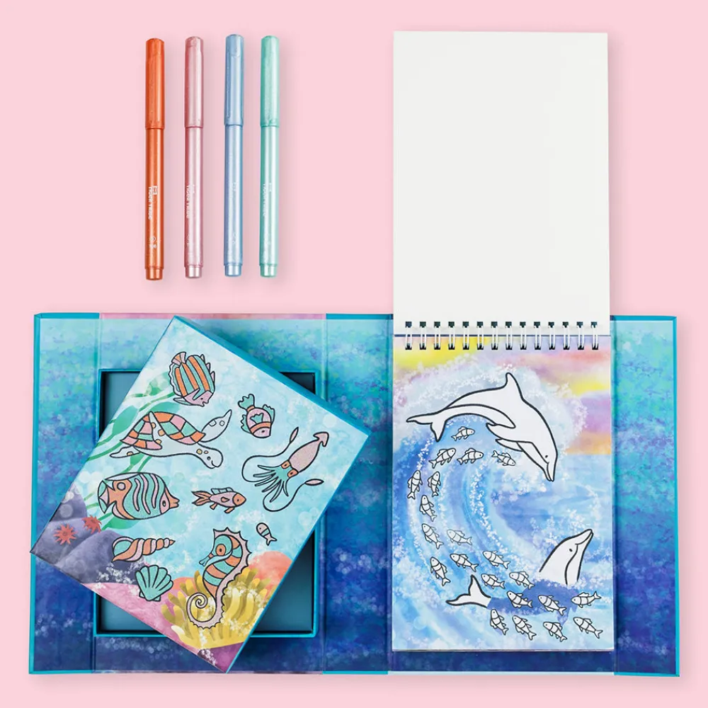shimmer_colouring_set__se_6.webp New Shimmer Colouring Set – Sea Life Kids Arts And Crafts Sets For Kids