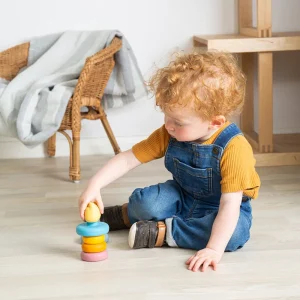 Clearance Silicone Stacking Cat Wooden Puzzles And Activity Toys | Traditional Wooden Toys