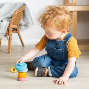 Clearance Silicone Stacking Cat Wooden Puzzles And Activity Toys | Traditional Wooden Toys
