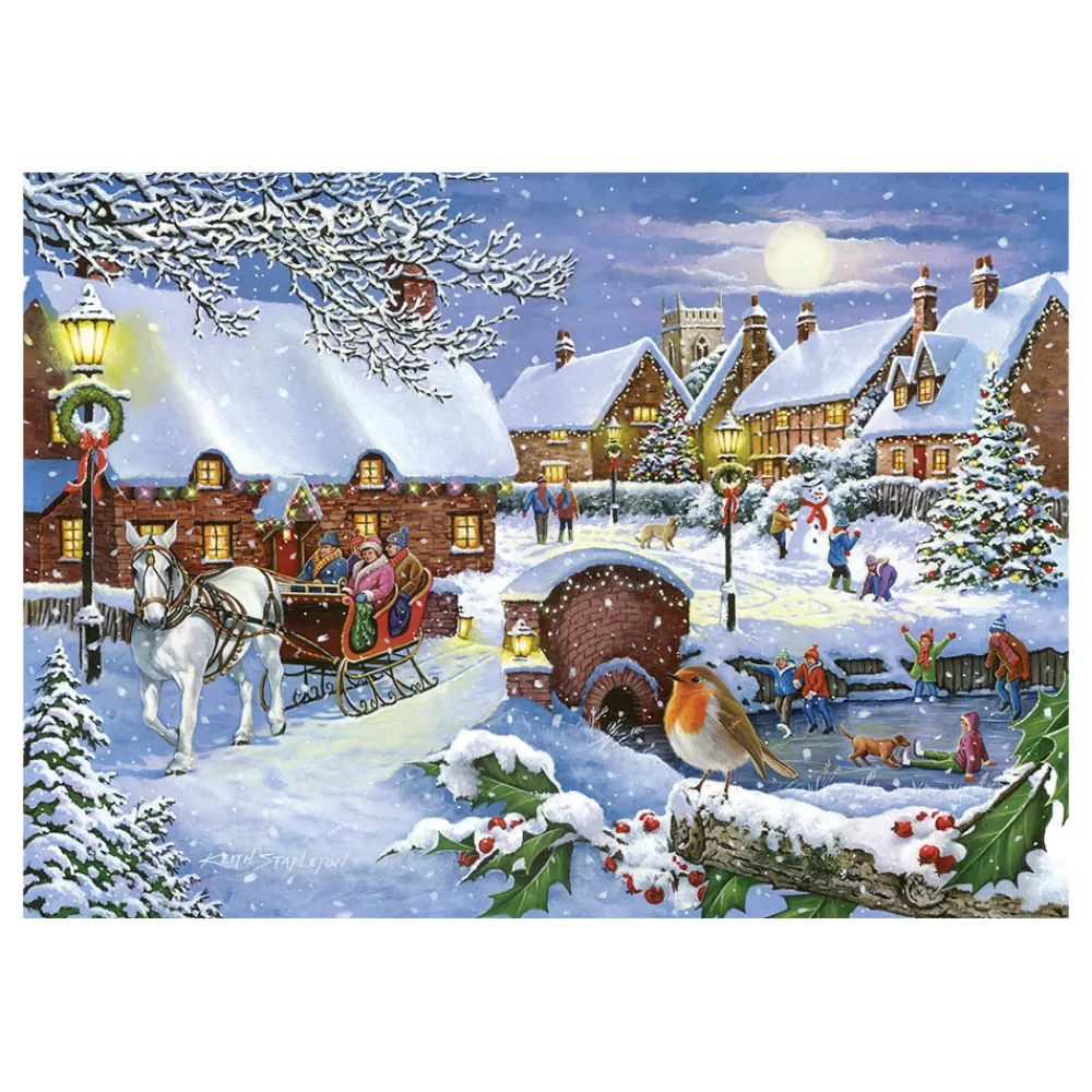 sleigh_ride___piece_jigsa_0.webp Outlet Sleigh Ride – 1000 Piece Jigsaw Puzzle Children's Wooden Puzzles