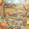 Fashion Snowdrop Walk – BIG 500 Piece Jigsaw Puzzle Children's Wooden Puzzles