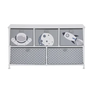 Fashion Space 5 Drawer Storage Chest Kids Kid’s Furniture