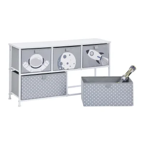 Fashion Space 5 Drawer Storage Chest Kids Kid’s Furniture