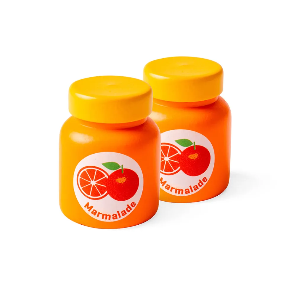 spreads_pack_of___marmala_0.webp Clearance Spreads (Pack of 2 – Marmalade) Wooden Toy Food Sets | Shopping Role Play