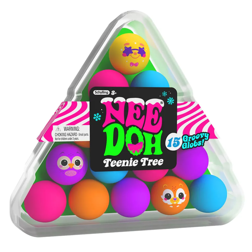 squishmas_teenie_tree___p_0.webp Discount Squishmas Teenie Tree – 15 Pack Nee-Doh Montessori Toys | Activity Toys & Games