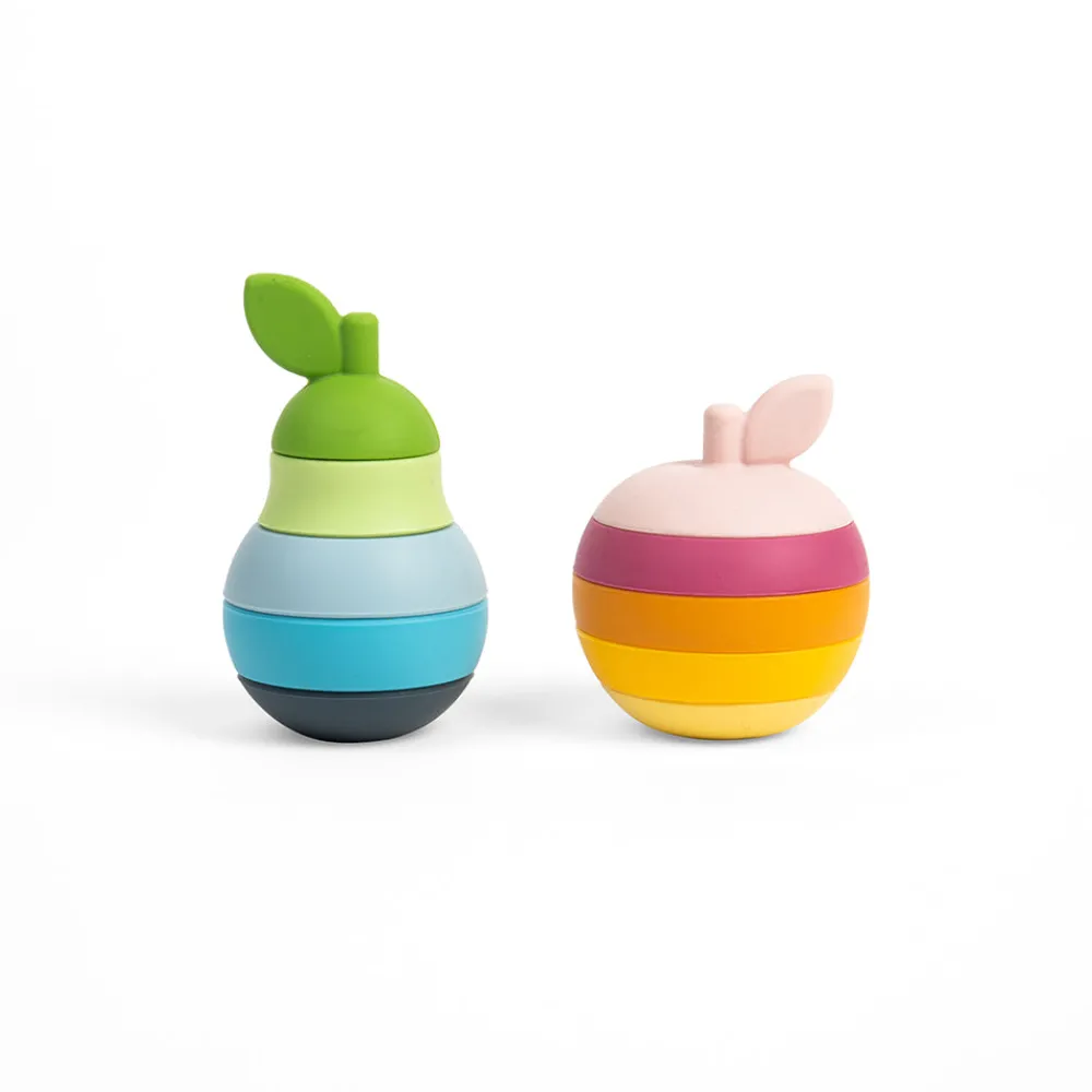 stacking_apple__pear_0.webp Online Stacking Apple & Pear Wooden Puzzles And Activity Toys | Traditional Wooden Toys