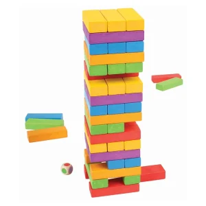 Fashion Stacking Tower Wooden Puzzles And Activity Toys | Traditional Wooden Toys