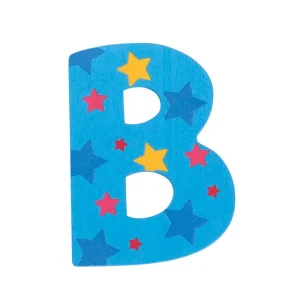 Clearance Star Letter B (Green ) Kids Kids Room Accessories
