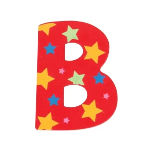 Clearance Star Letter B (Green ) Kids Kids Room Accessories