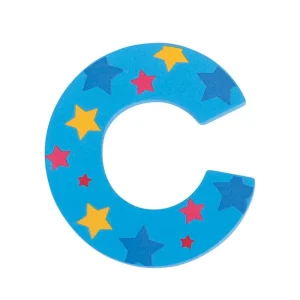 Online Star Letter C (Blue ) Kids Kids Room Accessories