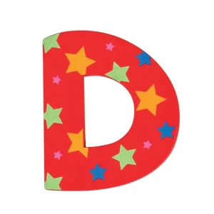Discount Star Letter D (Blue ) Kids Kids Room Accessories