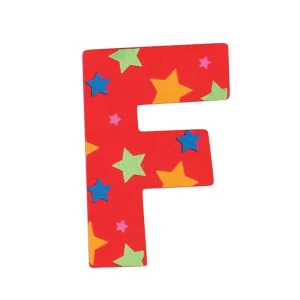 Outlet Star Letter F (Blue ) Kids Kids Room Accessories