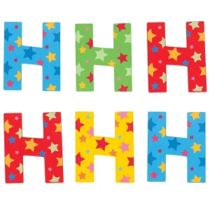 Best Star Letter H (Green ) Kids Kids Room Accessories