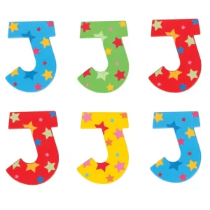 Sale Star Letter J (Blue ) Kids Kids Room Accessories