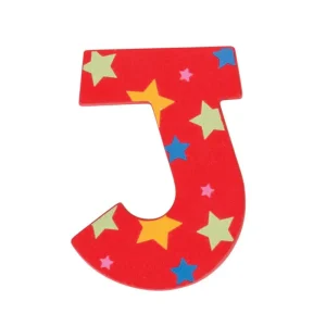 Sale Star Letter J (Blue ) Kids Kids Room Accessories