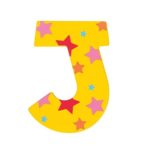 Sale Star Letter J (Blue ) Kids Kids Room Accessories