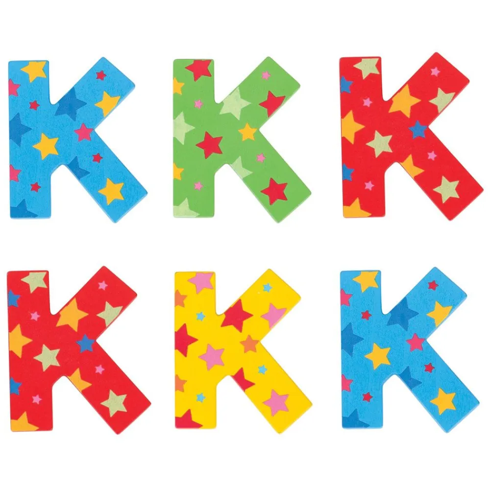 star_letter_k_green__0.webp Discount Star Letter K (Green ) Kids Kids Room Accessories