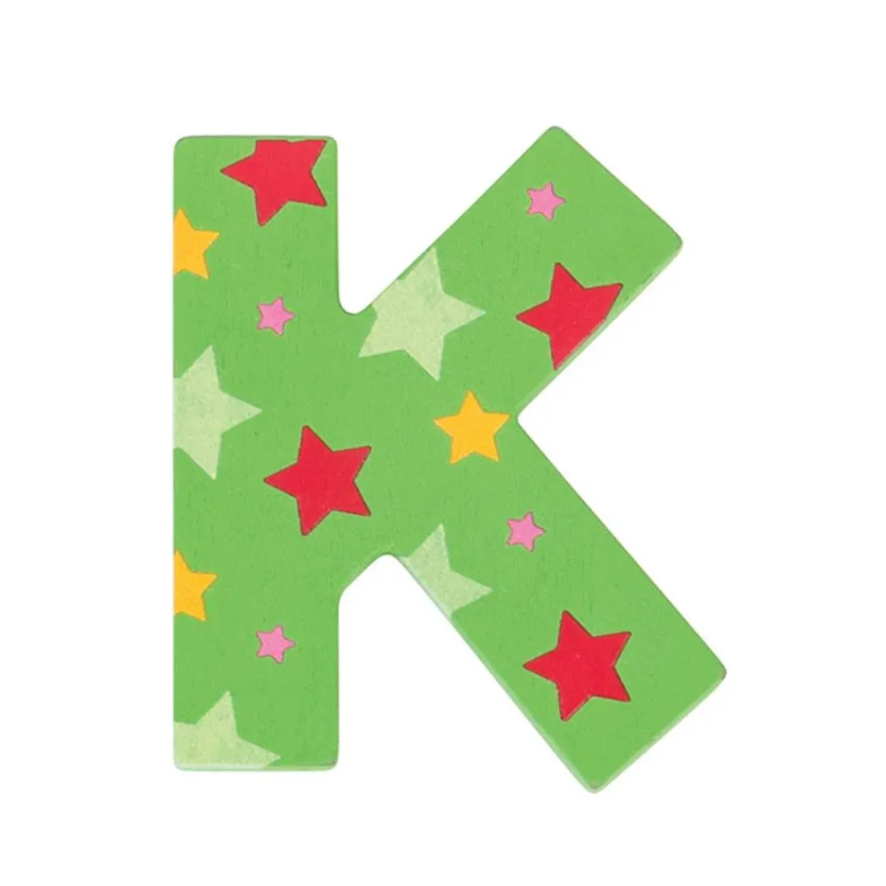 star_letter_k_green__2.webp Discount Star Letter K (Green ) Kids Kids Room Accessories
