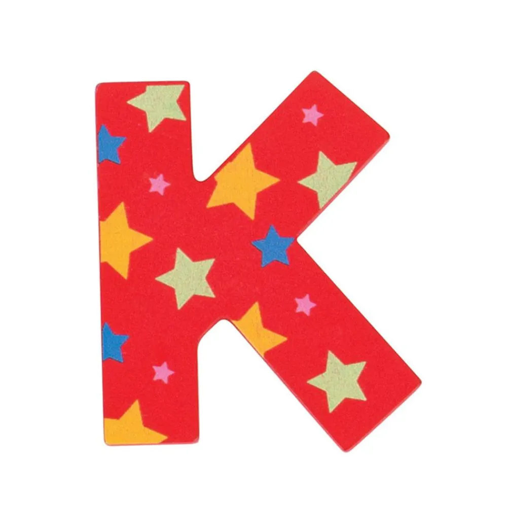 star_letter_k_green__3.webp Discount Star Letter K (Green ) Kids Kids Room Accessories