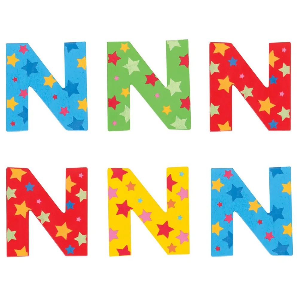 star_letter_n_green__0.webp Hot Star Letter N (Green ) Kids Kids Room Accessories