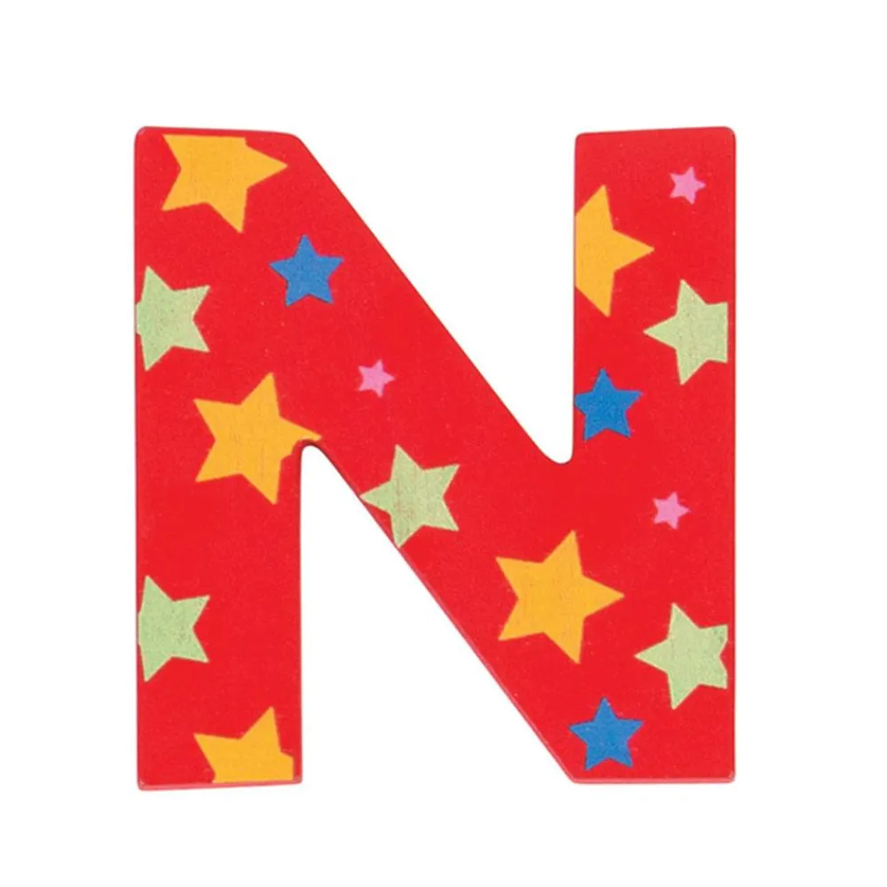 star_letter_n_green__3.webp Hot Star Letter N (Green ) Kids Kids Room Accessories