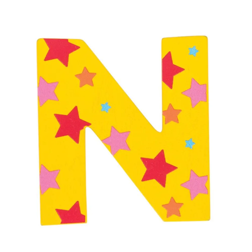 star_letter_n_green__4.webp Hot Star Letter N (Green ) Kids Kids Room Accessories