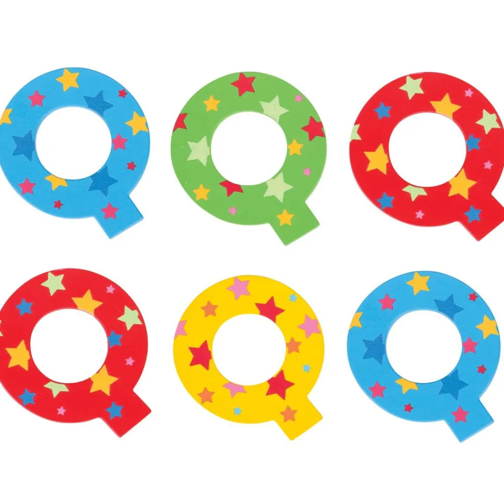 star_letter_q_red__0.webp Hot Star Letter Q (Red ) Kids Kids Room Accessories