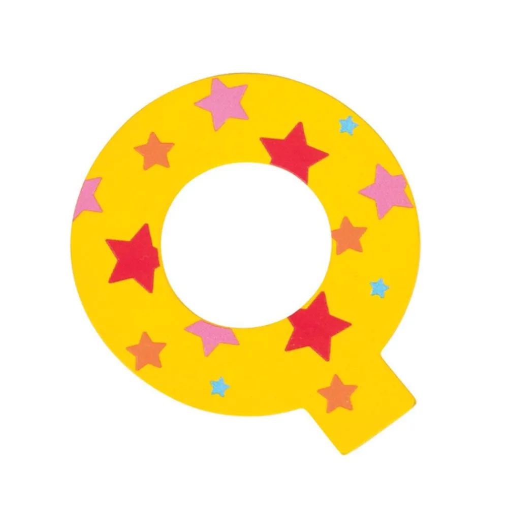 star_letter_q_red__4.webp Hot Star Letter Q (Red ) Kids Kids Room Accessories