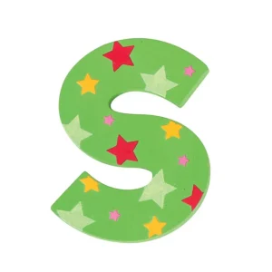 Hot Star Letter S (Blue ) Kids Kids Room Accessories