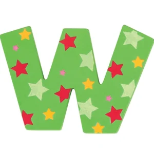 Online Star Letter W (Red ) Kids Kids Room Accessories