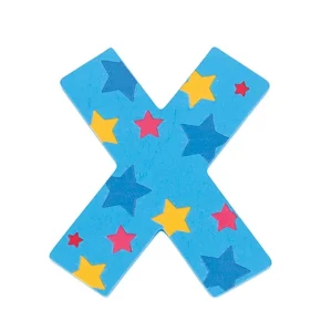 Sale Star Letter X (Blue ) Kids Kids Room Accessories