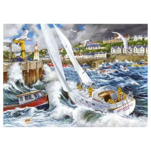 Fashion Storm Chased 500 Puzzle Children's Wooden Puzzles