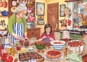 Discount Strawberry Jam – BIG 250 Piece Jigsaw Puzzle Children's Wooden Puzzles