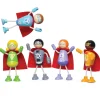Discount Superhero Figure Pack Wooden Puzzles And Activity Toys | Wooden Doll’s Houses